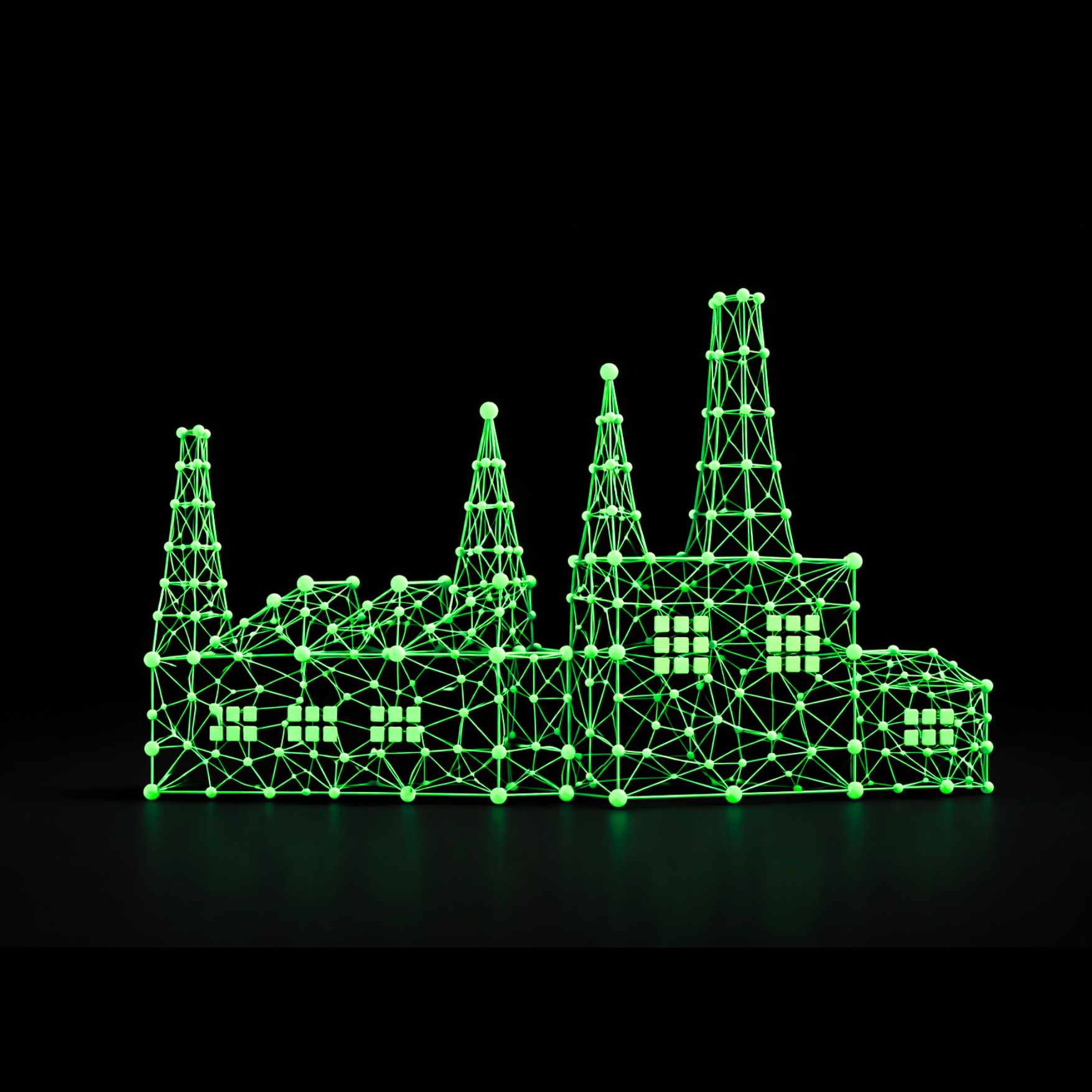 Manufacturing facility graph visualization